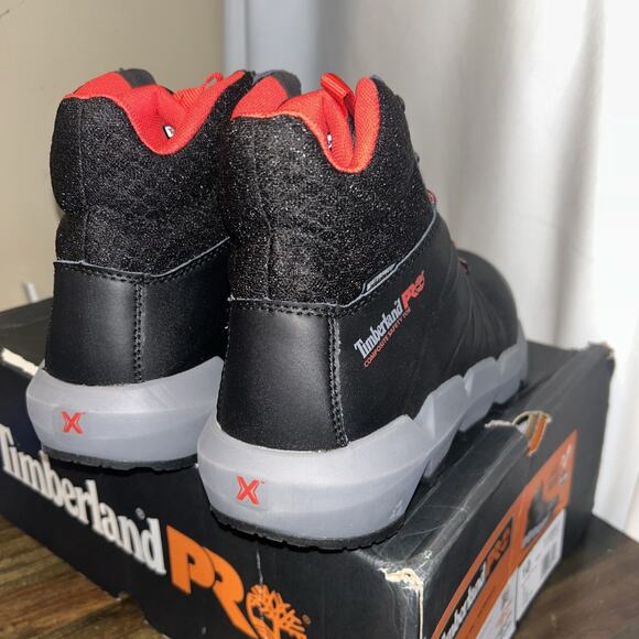 New Man's Boots Timberland PRO Morphix 6" Composite Safety Toe Waterproof Size10 - Picture 9 of 10